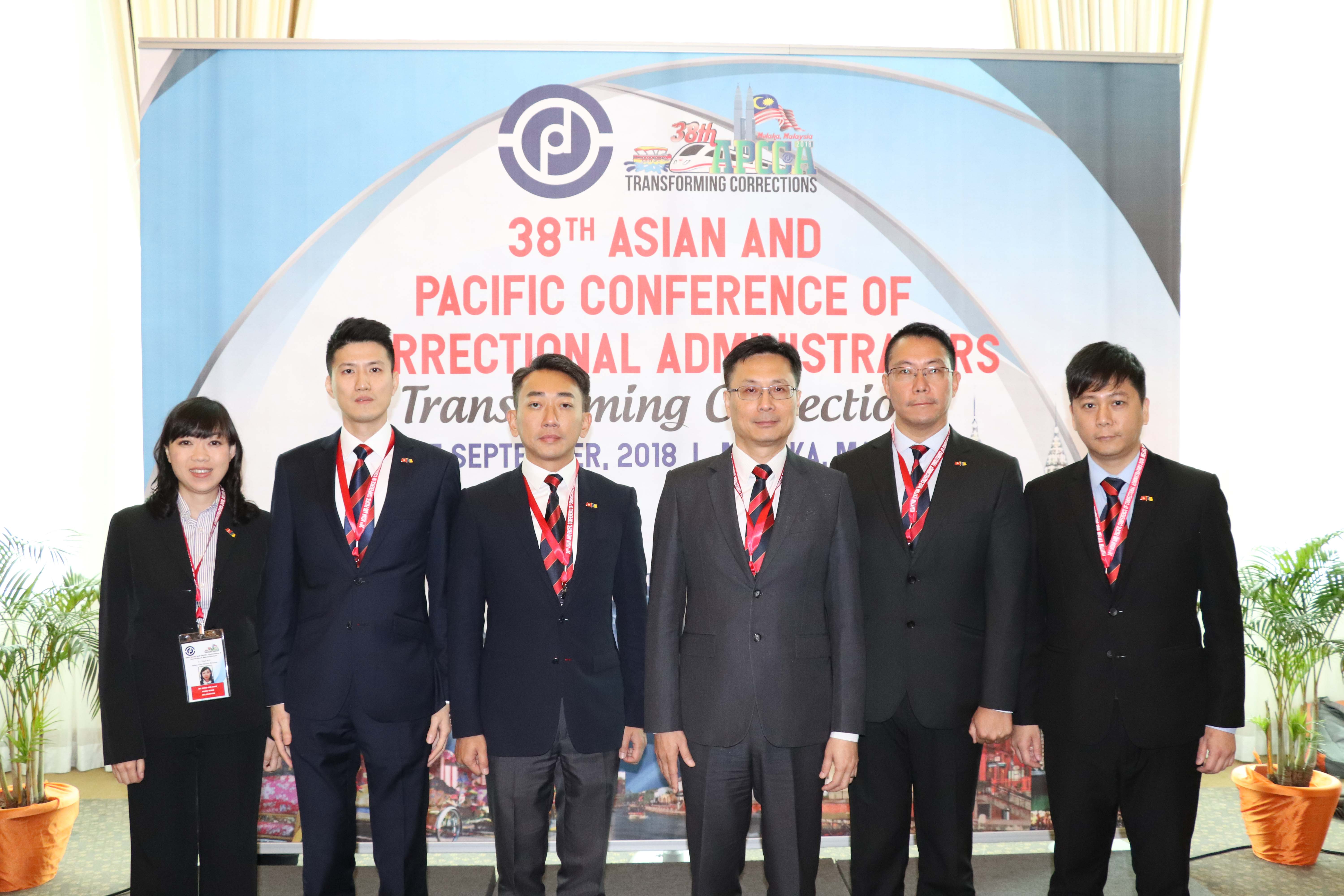 Departmental delegation attended the “38th Asian and Pacific Conference of Correctional Administrators  (APCCA)” in  Melaka, Malaysia. 