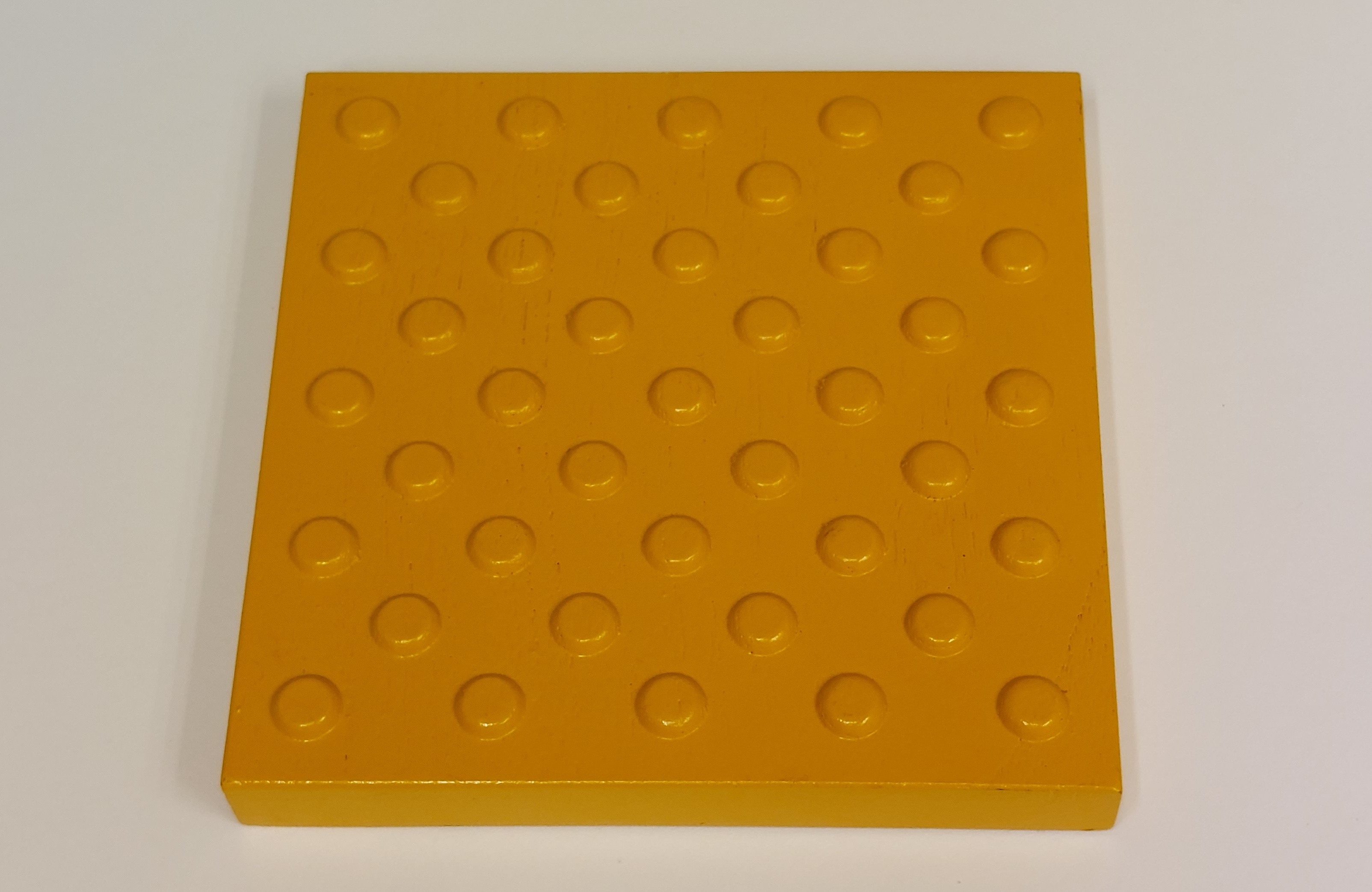 A model of tactile block made by persons in custody.