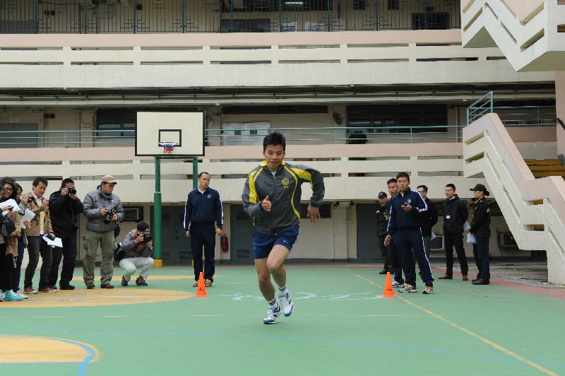 Candidates are required to undergo a physical fitness test, including shuttle run. 
