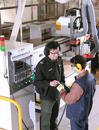 Use of advanced computer numerical control (CNC) router in production