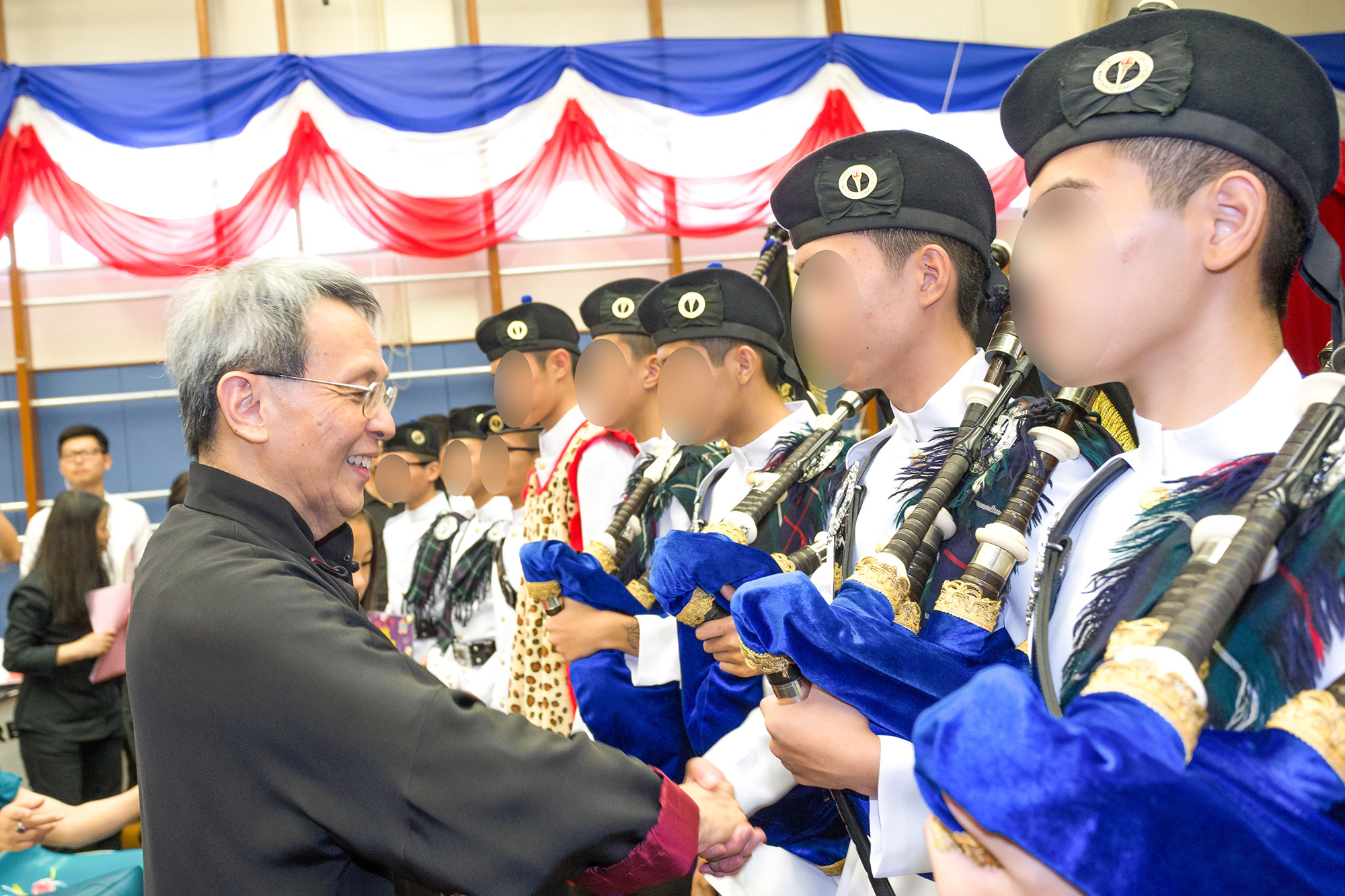 Photo 2 - Two concerts were jointly held by the Music for Our Young Foundation and the Marching Band of Cape Collinson Correctional Institution on July 1, 2017.