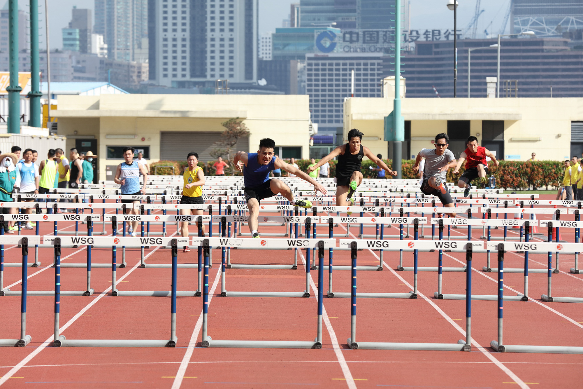 Photo 2 - The Correctional Services Department Sports Association organizes sports and recreation activities to promote a healthy and balanced lifestyle amongst staff, such as Annual Sports Day and Annual Swimming Gala.