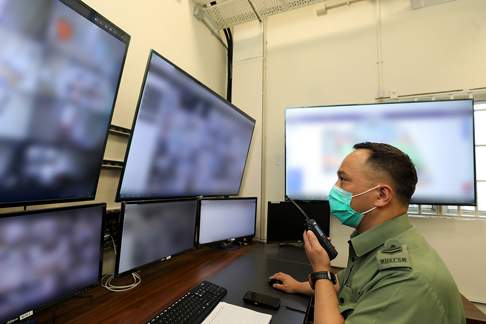 「影像分析及监察系统」协助侦测在囚人士的异常行为。