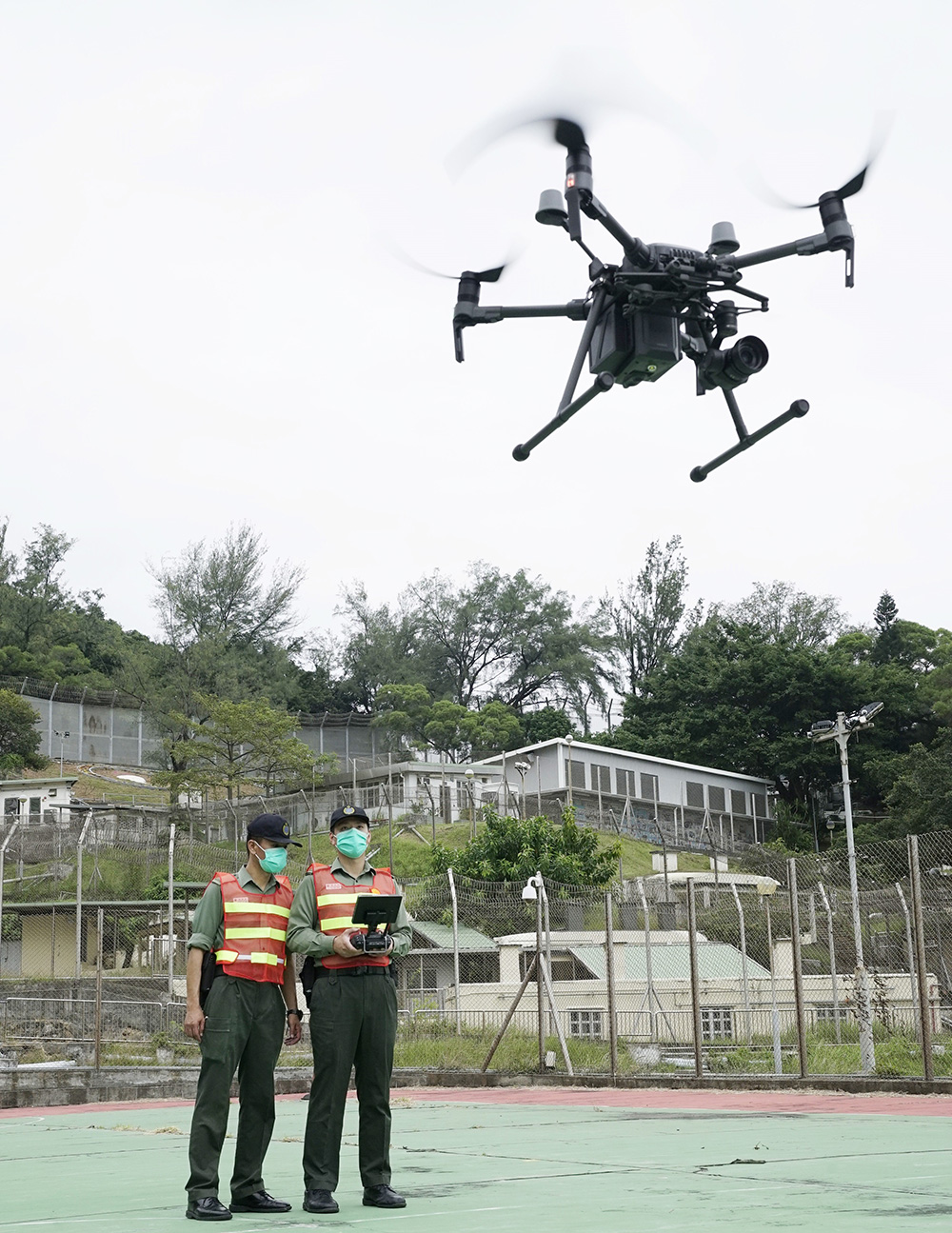 具圖像分析功能的「無人機自動巡邏監察系統」。