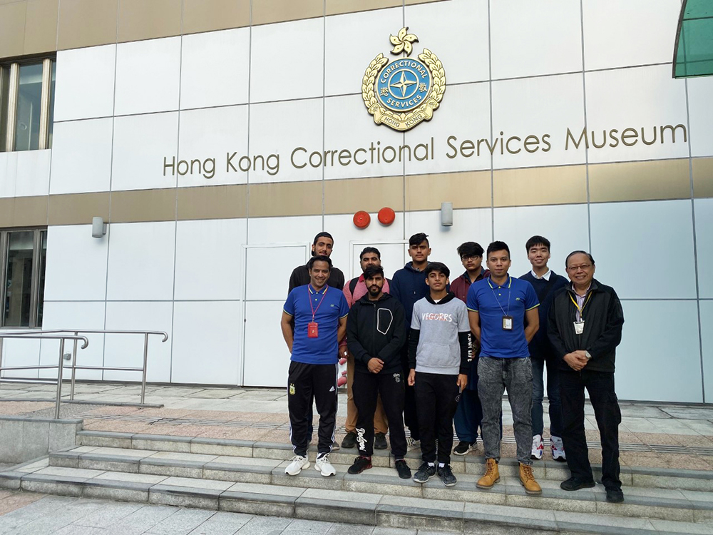 NEC youths were arranged to visit the Hong Kong Correctional Services Museum.