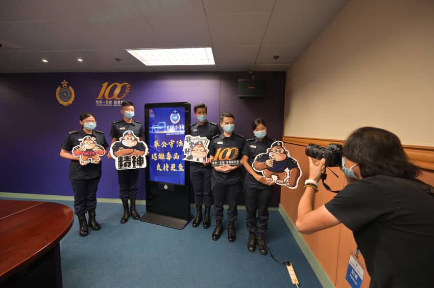 RPLs attend a media interview.