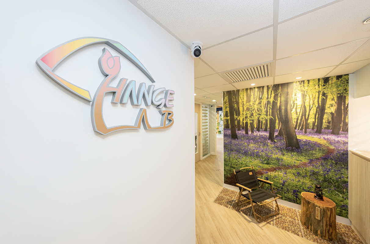 The “Change Lab” at the multi-purpose family and rehabilitation service centre in Shau Kei Wan provides a range of psychological services to help young people under statutory supervision rehabilitate.