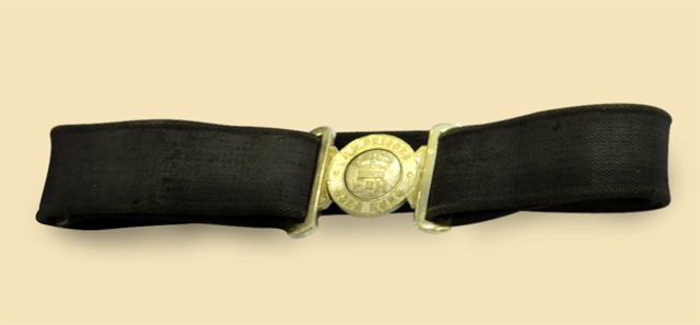 Waist belt worn by Training Officers in the Staff Training Institute (nowadays Hong Kong Correctional Services Academy) before 1978.