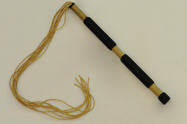 九尾鞭 – 亦称「九尾猫」，英国皇家海军传统上会使用此作为刑罚，后引用致香港监狱。九尾鞭顾名思义是由九根绳子组成，而每根绳子上多系有一连串的绳结或只有一个绳结于绳子末端。据说，「九尾猫(cat o’ nine tails)」一名源于其所引致的鞭痕尤似猫爪的爪痕。话虽如此，九尾鞭的伤害性十分强，能使人留下永久伤痕，痛不欲生。