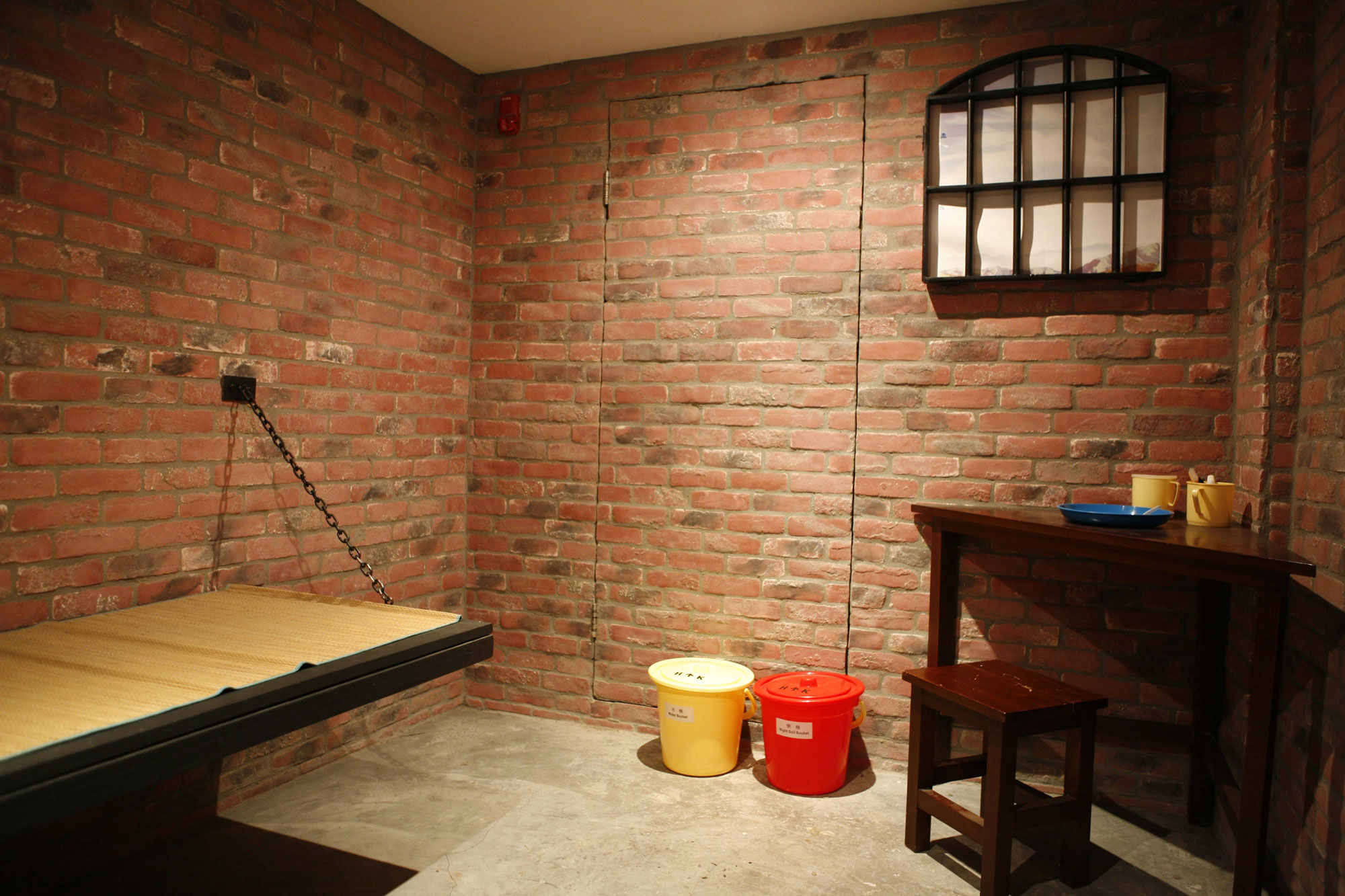早期使用的囚室。