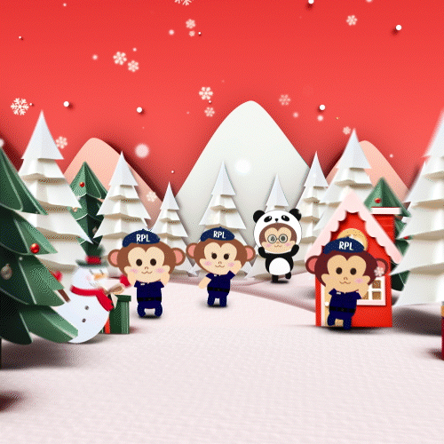 Christmas and CNY Sticker 2