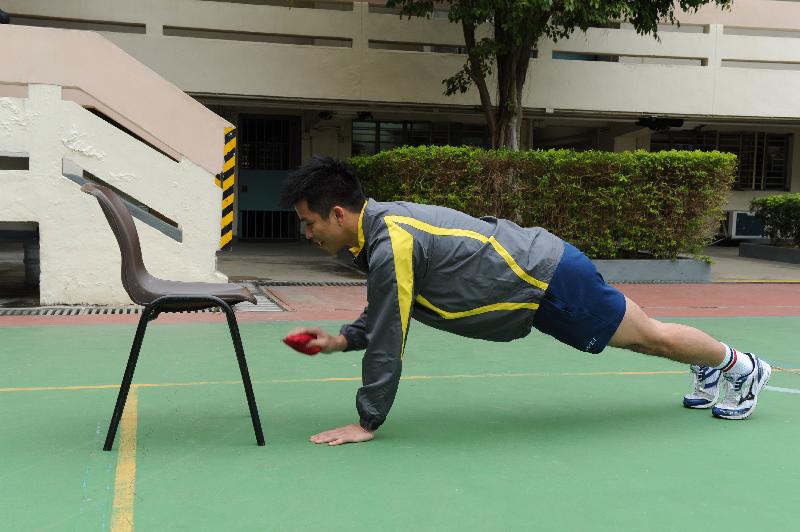 Candidates are required to undergo a physical fitness test, including the Bailey Bridge.