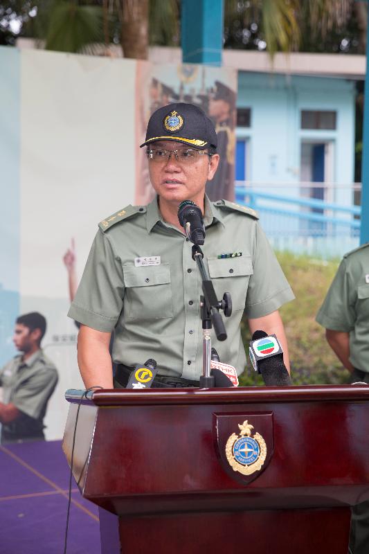 The Correctional Services Department (CSD) has launched a new round of its recruitment exercise to recruit around 240 Assistant Officers II, the Acting Principal of the CSD Staff Training Institute, Mr Tsang Chun-wa, said today (July 17).