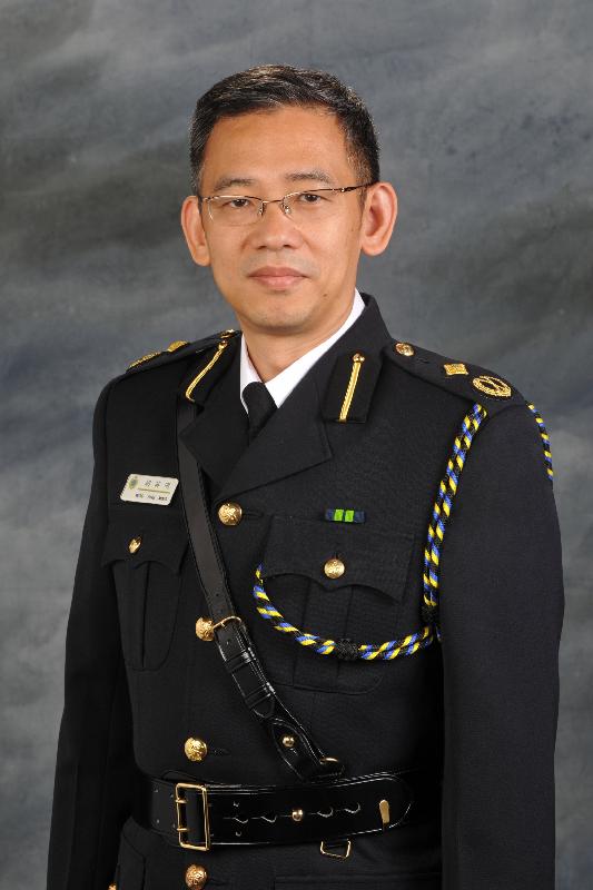胡英明八月二十一日出任懲教署副署長。