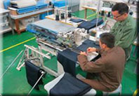 自動裁褲後袋縫紉機