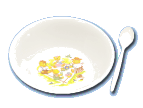 Bowl and Spoon